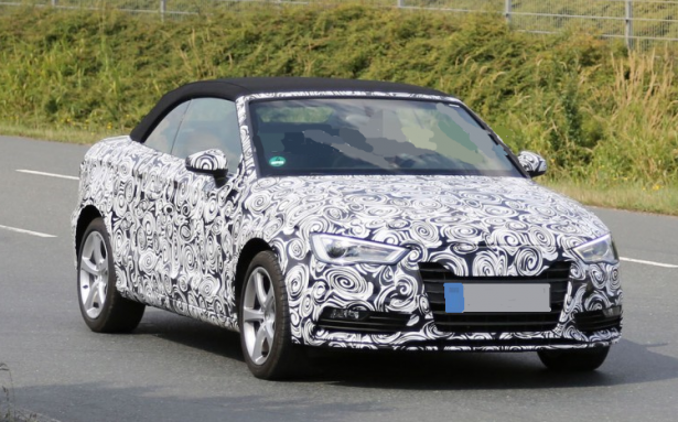 Audi A4 замечен на тестах